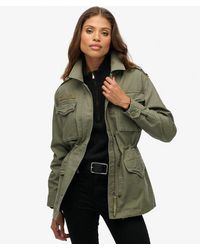 Superdry - & Co Embellished Field Jacket - Lyst