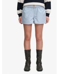 Superdry - & Co Cotton Elastic Check Shorts - Lyst