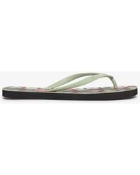 Superdry - Logo Vegan Flip Flops - Lyst
