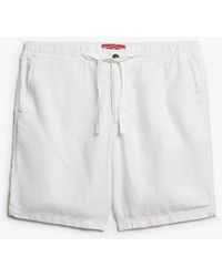 Superdry - & Co The Merchant Store- Linen Shorts - Lyst