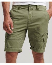 Superdry - Organic Cotton Core Cargo Shorts Green / Classic Camo - Lyst
