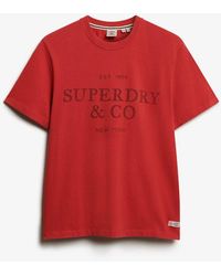 Superdry - 1954 Company Relaxed T-shirt - Lyst