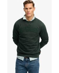 Superdry - & Co Vintage Athletic Tonal Crew Sweatshirt - Lyst