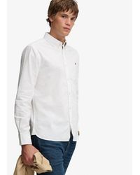 Superdry - & Co Classic Oxford Long Sleeve Shirt - Lyst