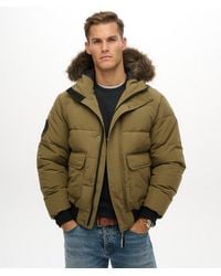 Superdry - Everest Hooded Puffer Bomberjack - Lyst