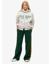 Superdry - Essential joggingbroek Met Rechte Pijpen En Logo - Lyst
