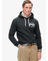 Superdry - Sweat à capuche classique vintage logo - Lyst