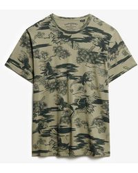 Superdry - & Co Classic Essential Printed T-shirt - Lyst