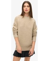Superdry - Oversized Knitted Chunky Raglan Jumper - Lyst