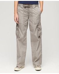 Superdry - Low Rise Utility Pants - Lyst