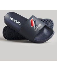 Superdry - Core Pool Sliders - Lyst