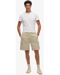 Superdry - Classic Contrast Stitch Cotton Cargo Shorts - Lyst
