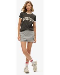 Superdry - & Co Athletic Essentials Graphic Shorts - Lyst