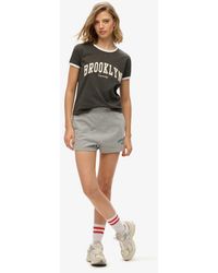 Superdry - & Co Athletic Essentials Graphic Shorts - Lyst
