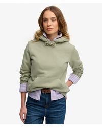 Superdry - & Co Essential Logo Embroidered Hoodie - Lyst