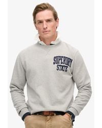 Superdry - & Co Vintage Athletic Crew Neck Sweatshirt - Lyst