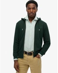 Superdry - Essential Logo Half Brushed Zip Hoodie - Lyst