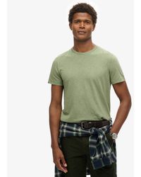 Superdry - & Co Crew Neck Slub Short Sleeved T-shirt - Lyst