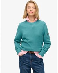 Superdry - & Co Slouchy Knitted Crew Jumper - Lyst