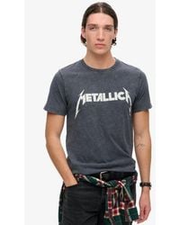 Superdry - & Co Metallica X & Co Limited Edition Band T-shirt - Lyst