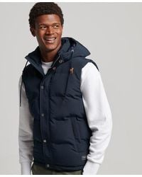 Superdry Waistcoats and gilets for Men | Online Sale up to 55% off | Lyst