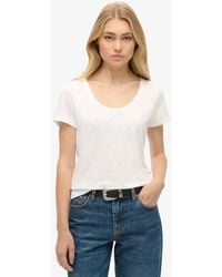 Superdry - & Co Studios Scoop Neck T-shirt - Lyst