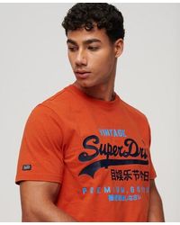 Superdry - Classic Vintage Logo Heritage T-shirt - Lyst