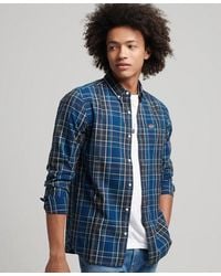 Superdry - Cotton Check Merchant Shirt - Lyst