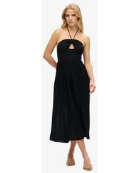 Superdry - & Co Cut Out Midi Dress - Lyst