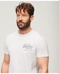 Superdry - Classic Vintage Logo Heritage Chest T-shirt - Lyst