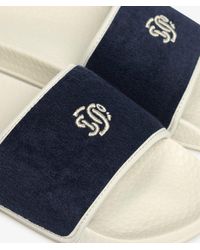 Superdry - & Co Towelling Pool Sliders - Lyst