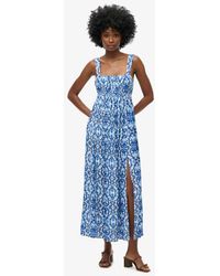 Superdry - & Co Tie Back Maxi Dress - Lyst