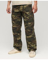 Superdry - Classic Organic Cotton baggy Cargo Pants - Lyst