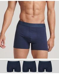 Superdry - Organic Cotton Boxers Triple Pack - Lyst
