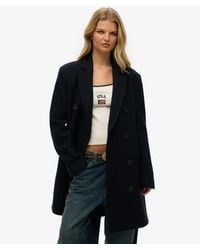 Superdry - The Merchant Store - Oversized Town Coat - Lyst