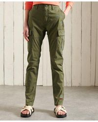 Superdry Slim Cargo Trousers - Green