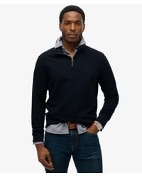Superdry - & Co Classic Essential Half Zip Sweatshirt - Lyst
