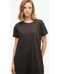 Superdry - & Co Midi T-shirt Dress - Lyst
