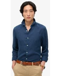 Superdry - & Co Vacation Long Sleeved Linen Shirt - Lyst