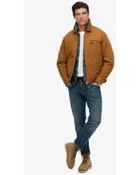 Superdry - Cotton Canvas Barn Jacket - Lyst