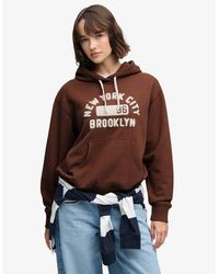 Superdry - & Co Vintage Prep Chenille Hoodie - Lyst