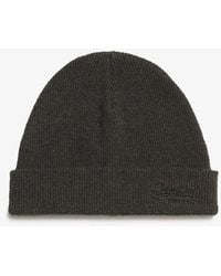 Superdry - & Co Essential Logo Knitted Beanie Hat - Lyst