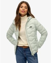 Superdry - Hooded Fuji Lite Wave Padded Jacket - Lyst