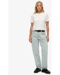 Superdry - Mid Rise Straight Leg Jean - Lyst
