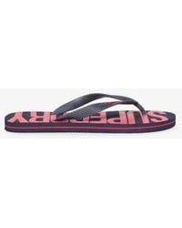 Superdry - Vintage Vegan Flip Flops - Lyst