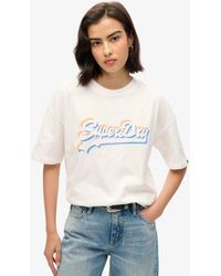 Superdry - & Co Vintage Logo Rainbow T-shirt - Lyst