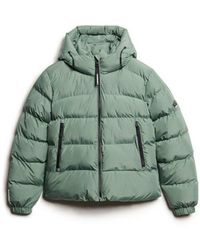 Superdry - & Co Hooded Sports Puffer Jacket - Lyst