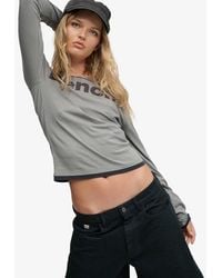 Superdry - Bench X & Co Bench Fitted Long Sleeve Layer Top - Lyst