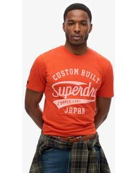 Superdry - & Co Copper Label Script T-shirt - Lyst
