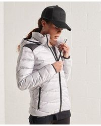 superdry contak down stretch jacket